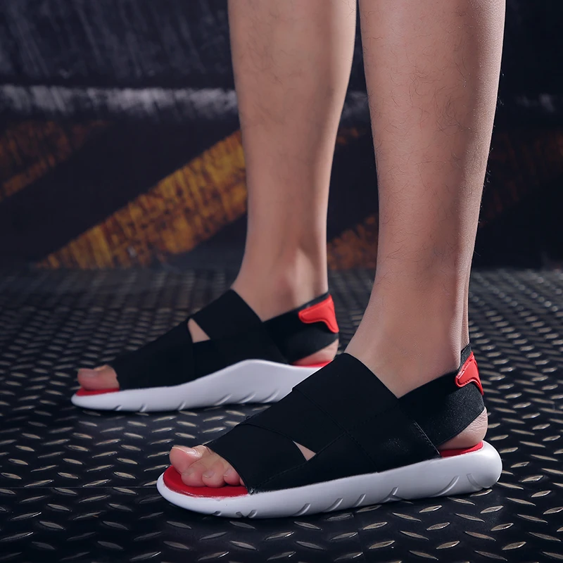 

Summer Gladiator Sandals Men's Beach Sandals High Quality Outdoor Non-slip Breathable Shoes Roman Men Casual Shoe Flip Flops