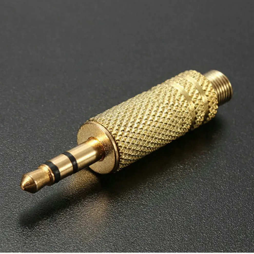 

In stock!5 pcs 3.5mm 3 Pole Stereo Male Jack Plug Connector Solder Part For Headphone Wholesale