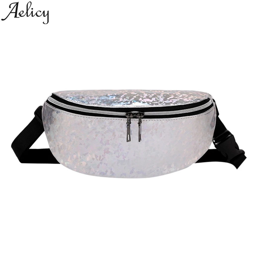 Aelicy 2019 الأزياء بو الطالبات في الهواء الطلق الرياضة سستة الخصر حزم حقيبة Crossbody حقيبة كتف حقيبة ساعي حقيبة صدر للرجال