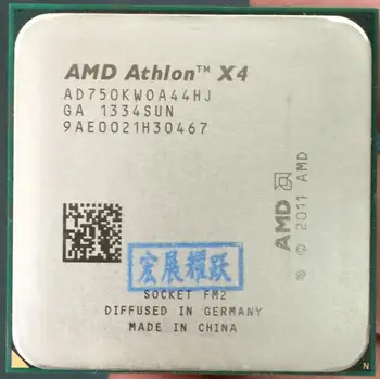 

AMD Athlon X4 750K X750K 750K FM2 Quad-Core CPU 100% working properly Desktop Processor