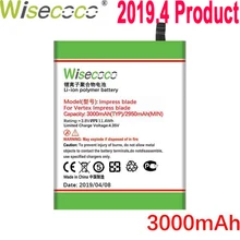 WISECOCO 3000 мАч батарея для Vertex Impress Blade мобильный телефон новейшее производство высокое качество батарея+ номер отслеживания