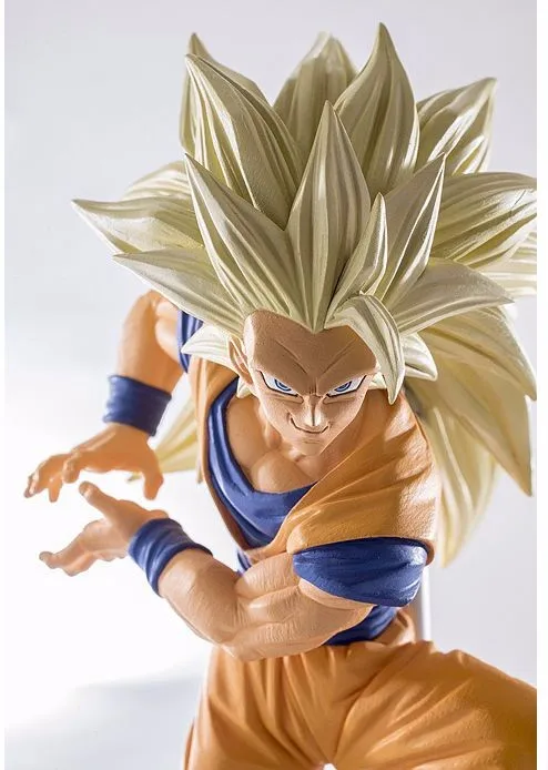 Оригинальная фигурка banpresto son goku gokou Супер saiyan 3 фигурка kamehameha wave Scultures Big 6 модель Dragon Ball KAI ПВХ игрушка