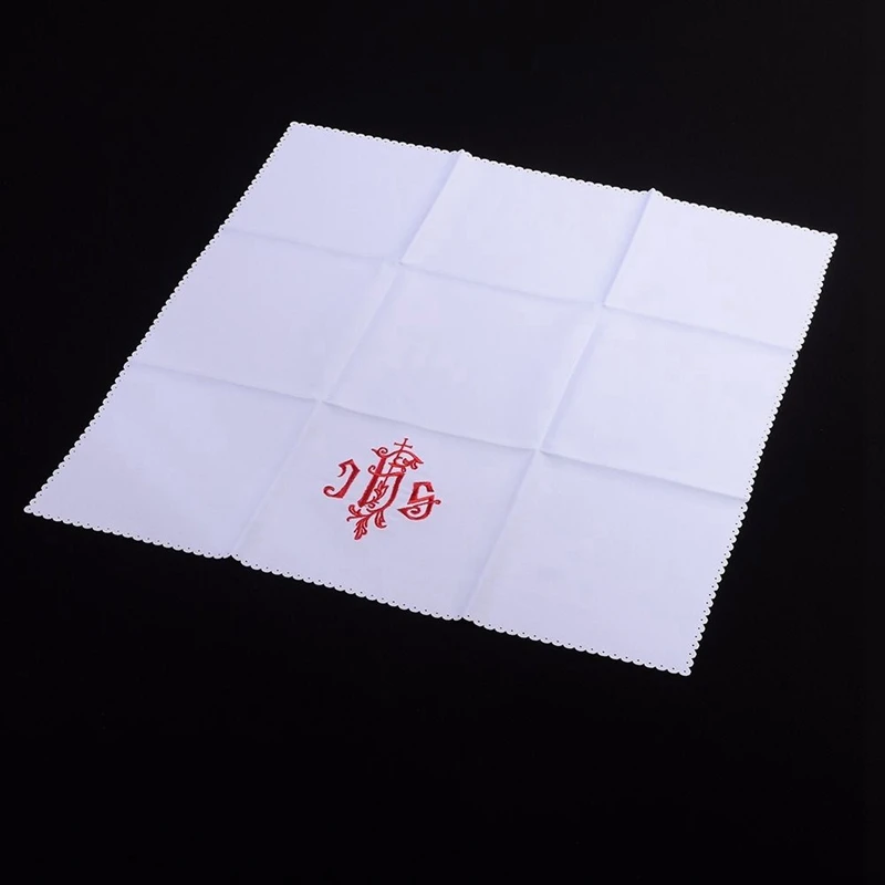 

1pc Catholic Church Altar Corporal Square Grape Embroidery Altar Cloth/Cover