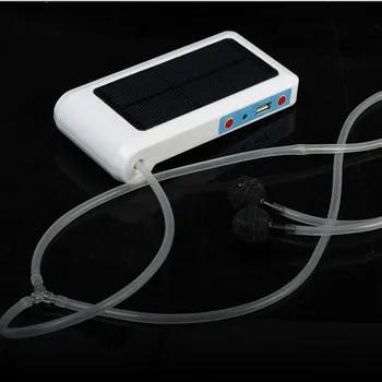 

New Portable Solar Power Panel Oxygenator Oxygen Aerator Air Pump For Pool Pond Fish Tank LED Light LED Lamp Enengy Saving