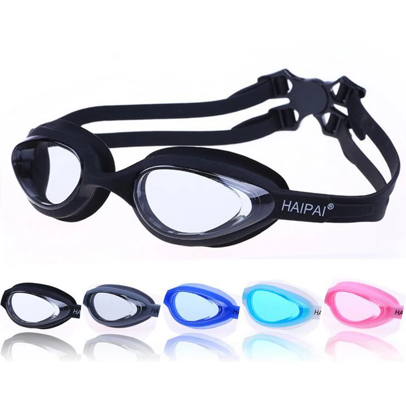 Large Frame Professional Waterproof Anti Fog UV Protection Swim Pool