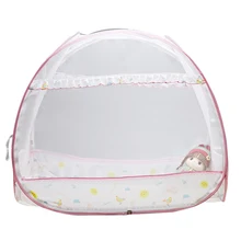 120X60X90 см детская кроватка москитная сетка Складная всплывающая Анти Москитная палатка с двойной открытой дверью костюм для детей 0-3 лет