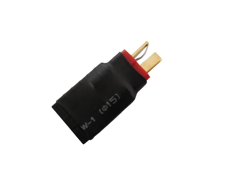 

100 Pcs Wireless Deans T plug to TRX plug connector Adapter RC Car Part 50 Pair