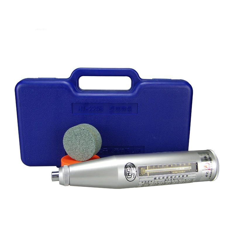 

HT-225B Portable Schmidt Mortar Resiliometer Concrete Rebound Tester Hammer