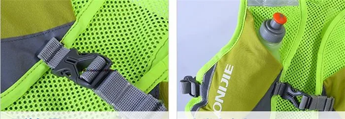 AONIJIE марафон светоотражающий жилет сумка спортивная Бег Велоспорт сумка для Для женщин Для мужчин Детская безопасность Шестерни с 2 шт. 250