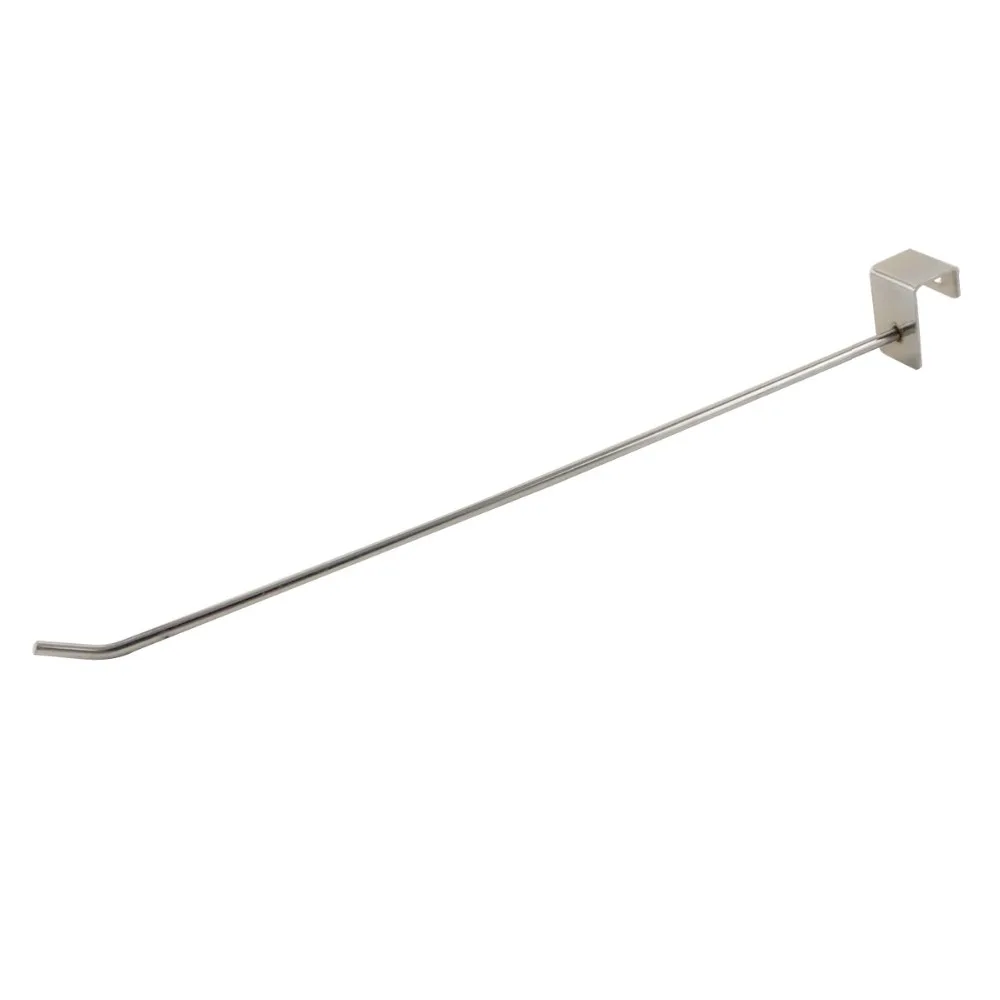 10pcs 300mm Length Rack Display Hooks 4mm Wire Dia. Slatwall Hook for