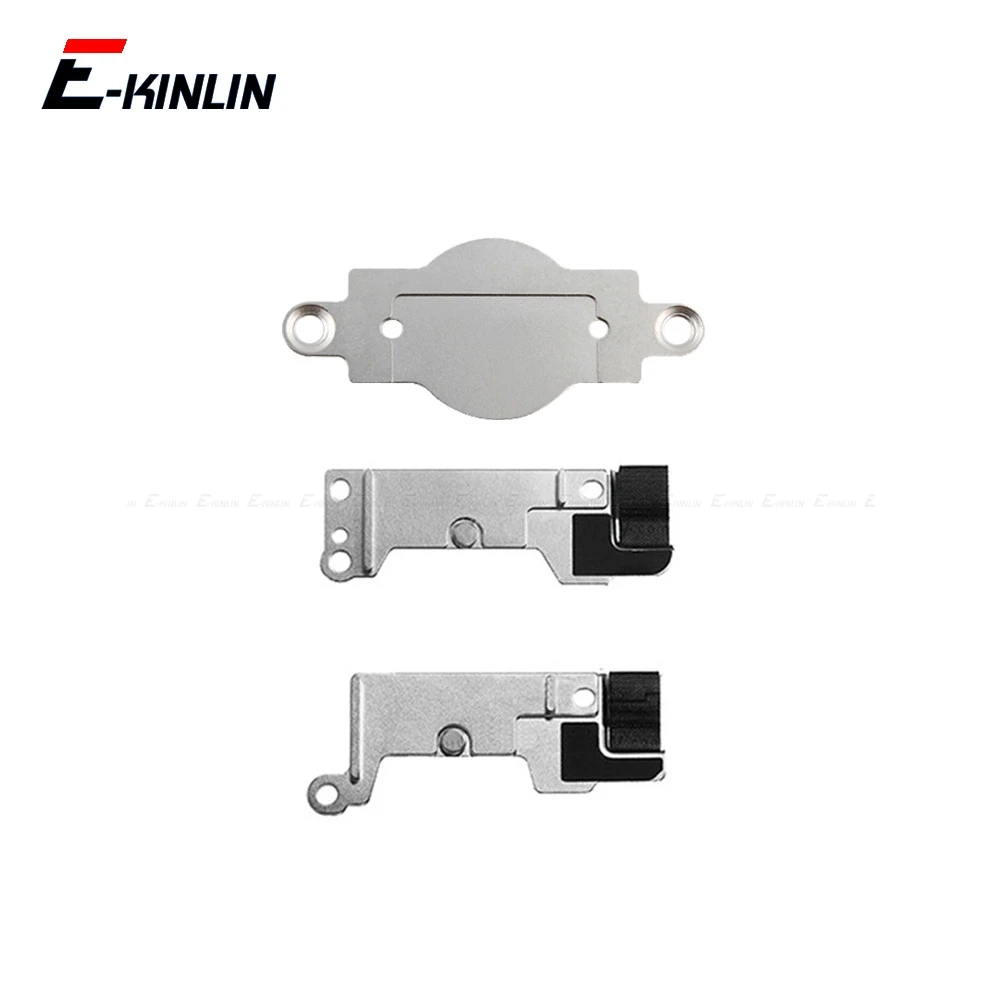

5pcs New High Quality For iPhone 5 5S SE 5C 6 6S 7 8 Plus Home Button Mounting Metal Holder Bracket Replacement Parts