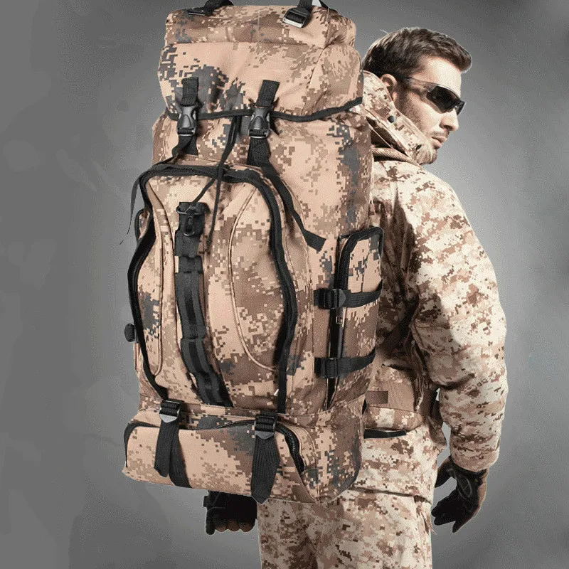 

2019 Tactical Bag Military Backpack Mountaineering Men Travel Outdoor Sport Bags Camo Backpacks Hunting Camping Rucksack