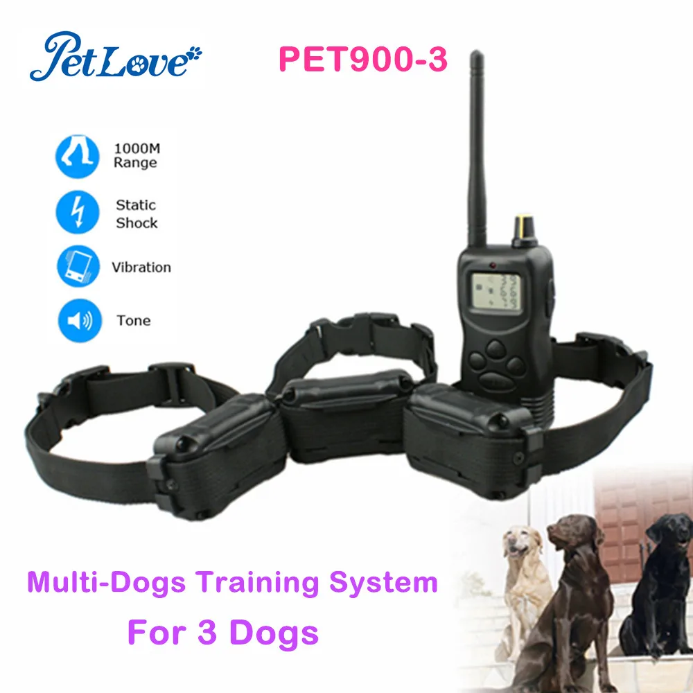 100 Levels Vibration and Static Shock Dog Training E collar Wirless
