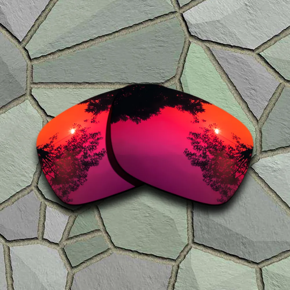 

Violet Red Sunglasses Polarized Replacement Lenses for Oakley Holbrook
