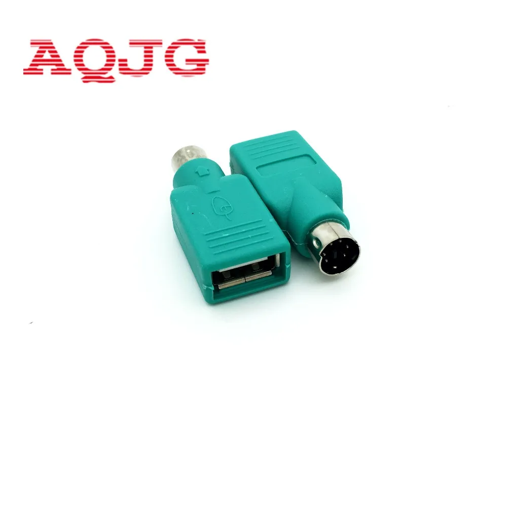 1PCS USB Female to PS2 PS/2 Male Adapter Converter for Keyboard Mouse Mice AQJG image 2