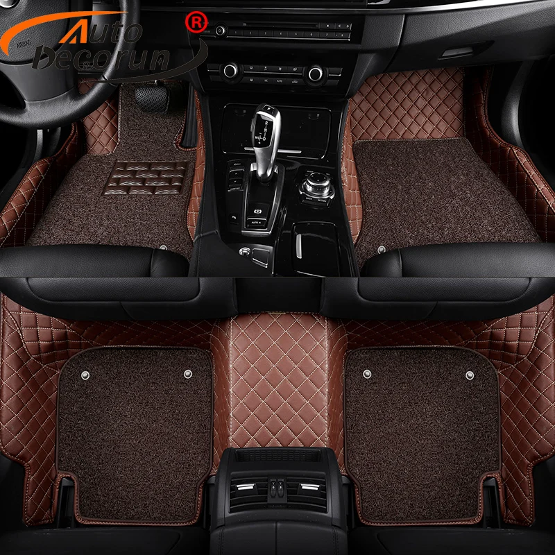 AutoDecorun Custom Fit Car Floor Mats For Audi A1 A3 A4 A5 A7 A8 Q5 Q7