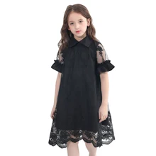 Детское шифоновое платье для девочек, летняя детская одежда, новые кружевные праздничные платья принцессы для девочек 5, 6, 8, 9, 10, 12, 13, 14, 15, 16 лет