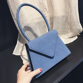 

TekiEssica Fashion Solid Color Simple Matt Mini Flap Women Shoulder Bag Crossbody Messenger Bags