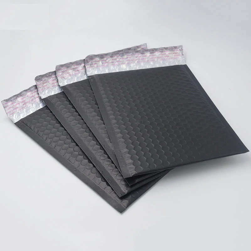 4 sizes Black bubble Mailers Self Seal Plastic Envelope Bag Padded