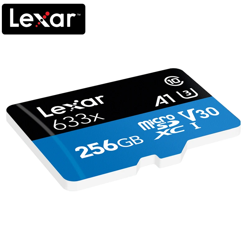 Lexar 633x1 ТБ 256 Гб карта памяти Micro SD карты скоростью чтения до 95 d e м/с Class10 cartao de memoria TF флеш-карта для переключатель