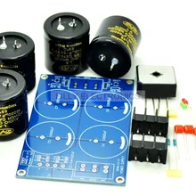 XY DIY Kit выпрямитель фильтр плата 4*10000 мкФ