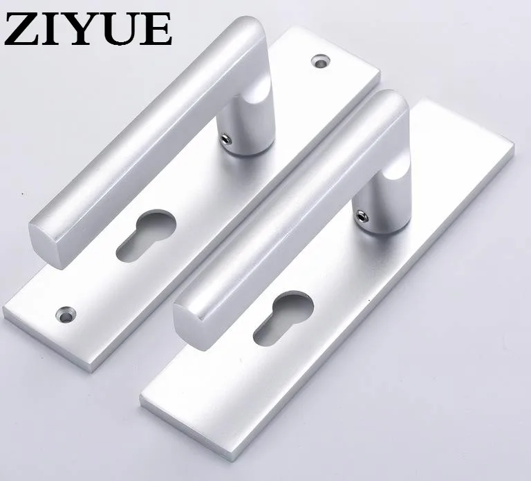 

Free Shipping Interior Bedroom Living Room Door Lock Aluminum Space for Wooden Door