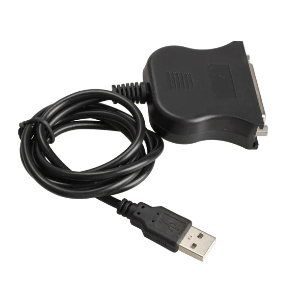 Высококачественный кабель конвертер 95 см с USB 1 на DB25 переходник LPT портом мама usb