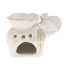 14 см керамическая горелка для масла слона Ассорти керамическая статуэтка подсвечник 5 цветов