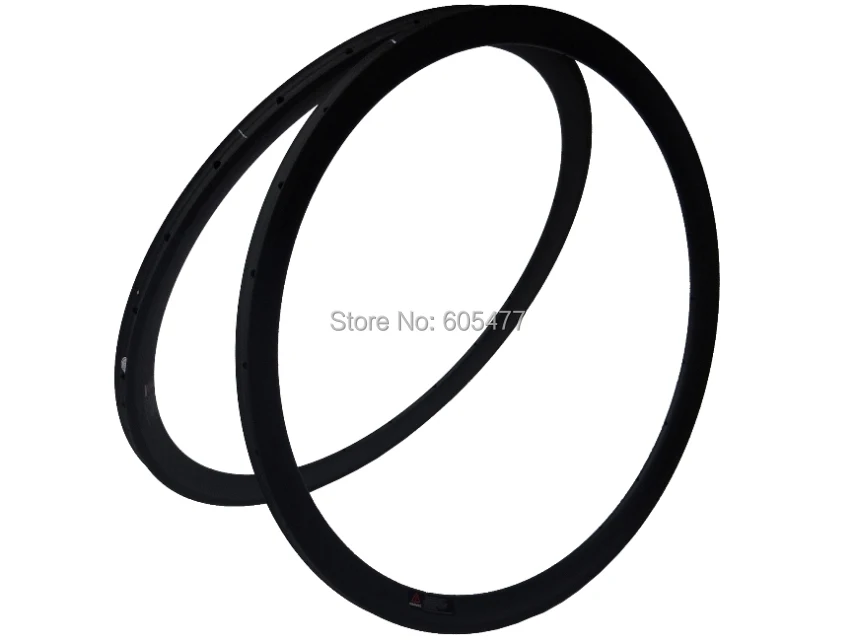 

Brand New - Full Carbon Matt Road Bike Tubular Rim 700C Bicycle Wheel Rims 38mm