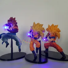 Dragon Ball Z лампа Luminaria светодио дный светодиодные ночники аниме Dragon Ball Супер Гоку Супер Saiyan 4 Lampara комнаты декоративное освещение