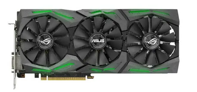 ASUS ROG STRIX-GTX1060-6G-GAMING 1506-1708 МГц 6G/192bit видеокарта б/у 90% Новинка