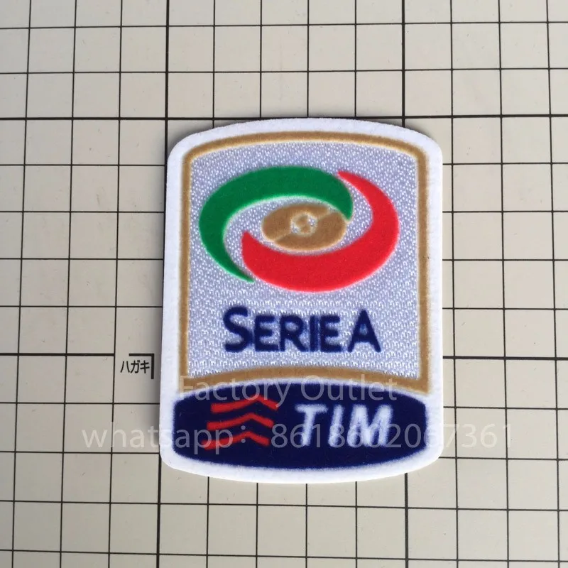 Italia Calcio red coppa Italia Circle Scudetto 15 16 Италия Кубок серия патч