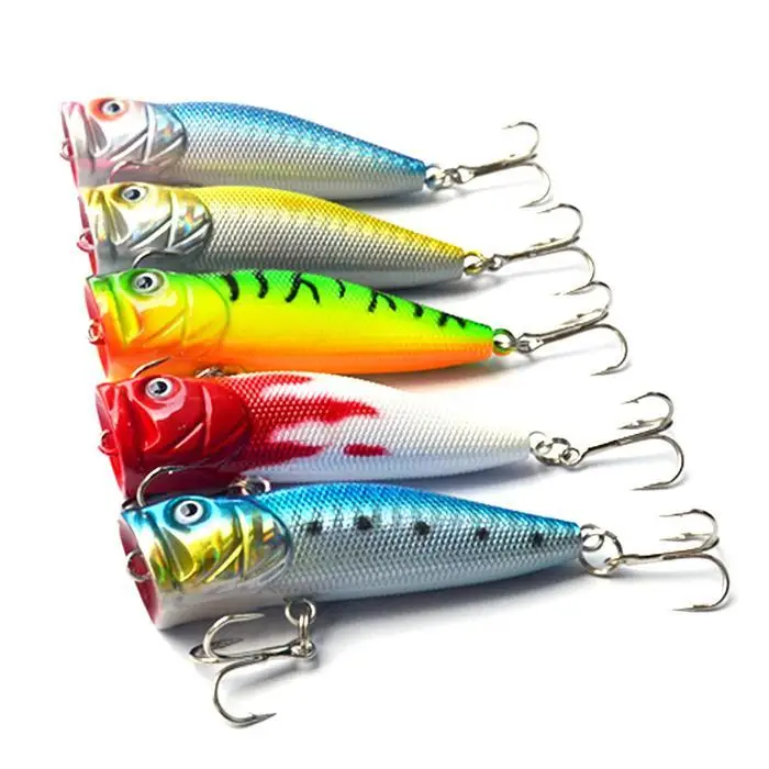

1PCS 7cm Swim Fish Fishing Lure Artificial Hard Crank Bait topwater Wobbler Mini Fishing Crankbait lure Lake Freshwater Hooks Lu