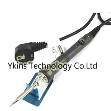 Внимание AT-SA-50 220 V-240 V 50W Электрический паяльник для подключения к ОУР Регулируемая температура сварки паяльник паяльная станция