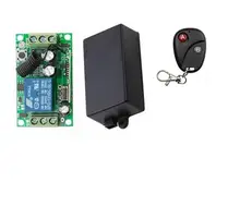 315m/433m dc 12v 10a relé 1ch canal sem fio rf interruptor de controle remoto/porta garagem
