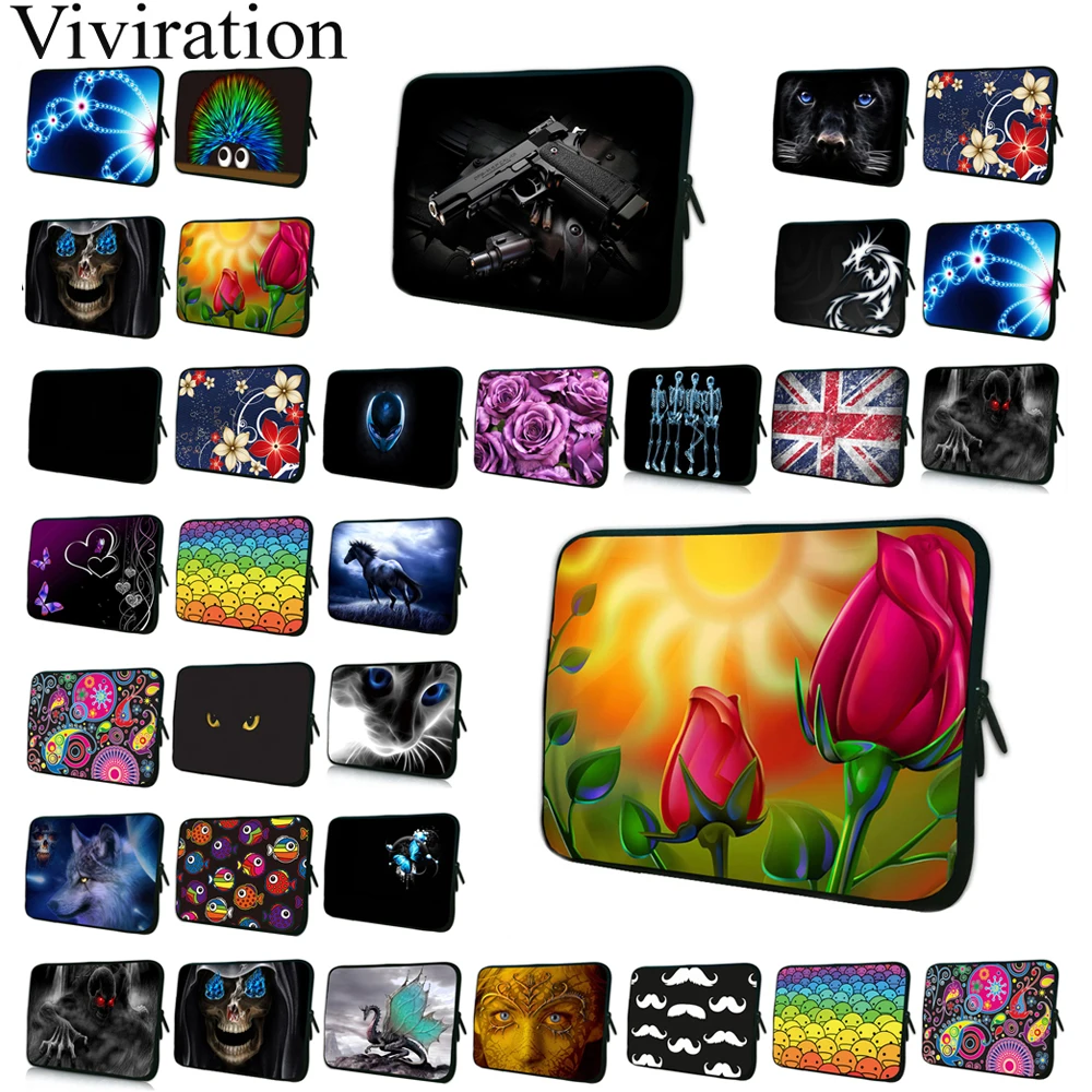 

Notebook Laptop Bag 15.6 17 15 14 13.3 12.1" Tablet 10.1 7 9.7 11.6 Netbook Neoprene Briefcase Chromebook Liner Sleeve Case Bags
