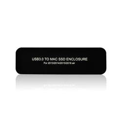 For Macbook Air Pro 2013 2014 2015 2016 2017 SSD Portable case USB 3.0 to 16+12 pin slot Mobile Box HDD enclosure