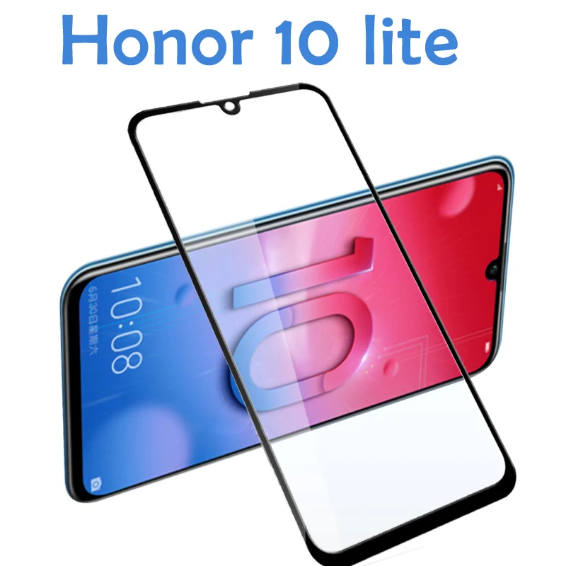 

3D Tempered Glass Phone Cover For Honor 10 Lite glass For Huawei Honor 10 Light Honor10 Honer 10Lite huawey Protective Glas Film
