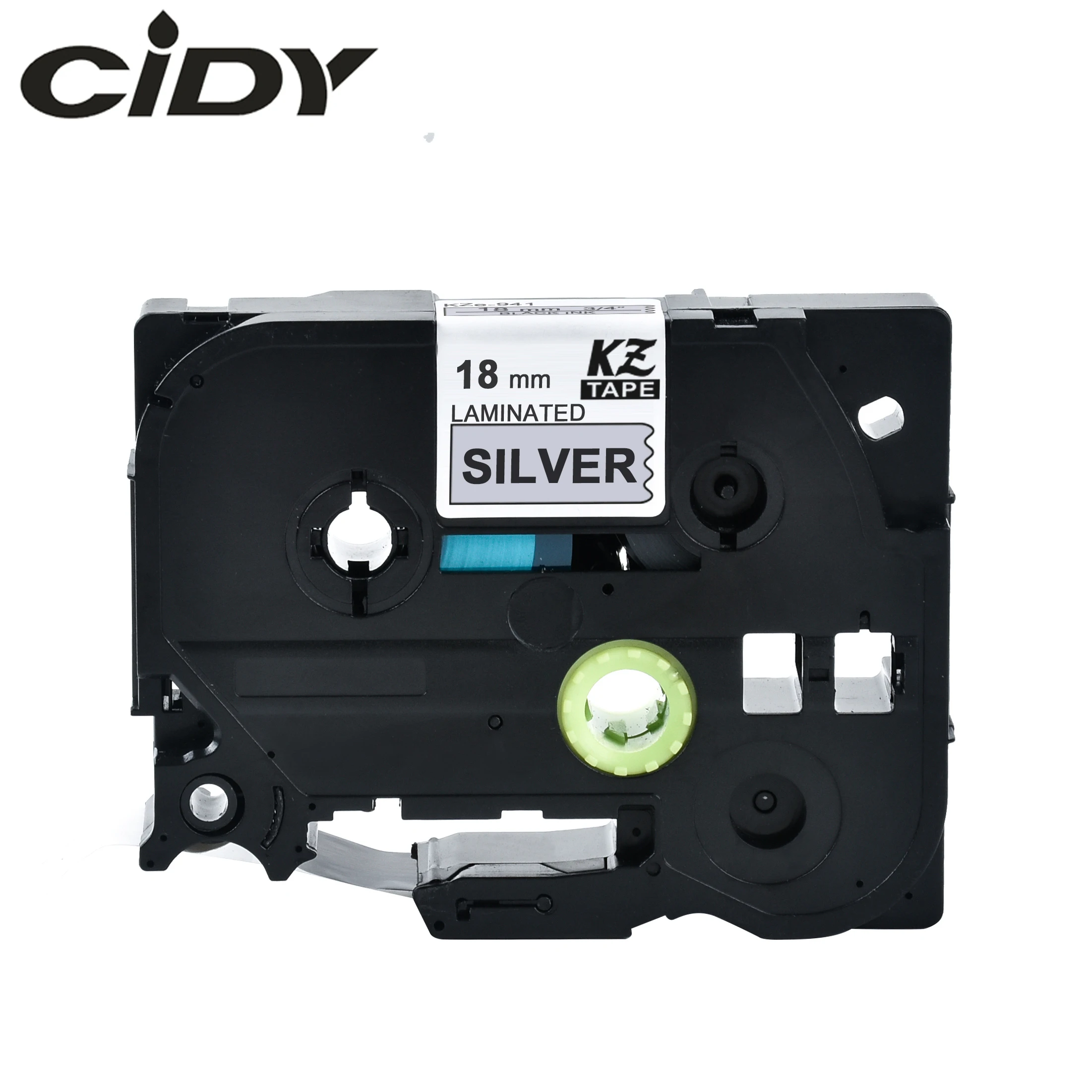 Картридж cidy черный на серебристом принтере совместимый с P-touch Tze 941 TZ tz941 tze941 для