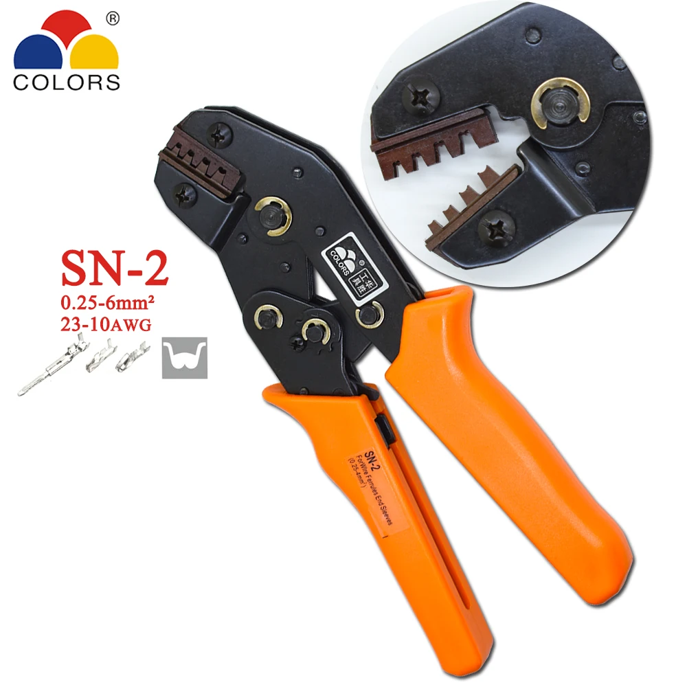 COLORS SN-2 MINI EUROP STYLE crimping tool crimping plier 0.25-6mm2 multi tool tools hands 23-10AWG