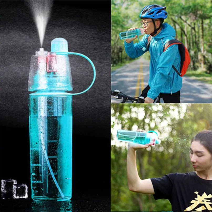 

400ML Bike Water Bottle Bicycle Portable Kettle Water Bottle Plastic Outdoor Sports Mountain Bike Cycling Accessories #2s11