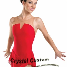 Лидер продаж, платье для фигурного катания для девочек, изящное Новое Брендовое соревнование в катании на коньках, платье DR3319