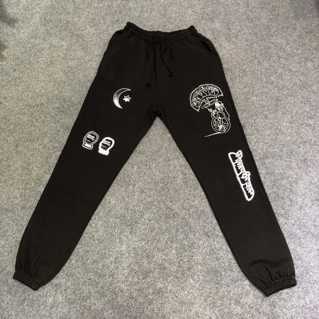 Kanye West Brain Dead Gustavo Sweatpants Autumn Winter 19SS 1 1 Joggers Black Brain Dead Gustavo 4