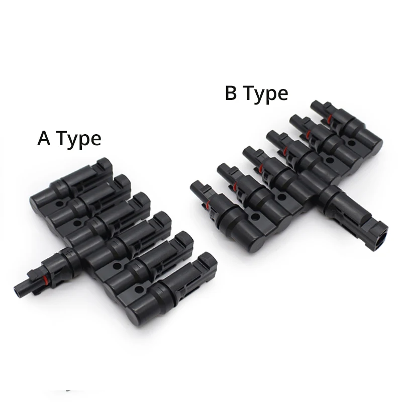 

TUV approved IP67 6 to 1 T Branch PV Connector Male or Female 100% PP0 2.5mm sq~6.0mm TF0168