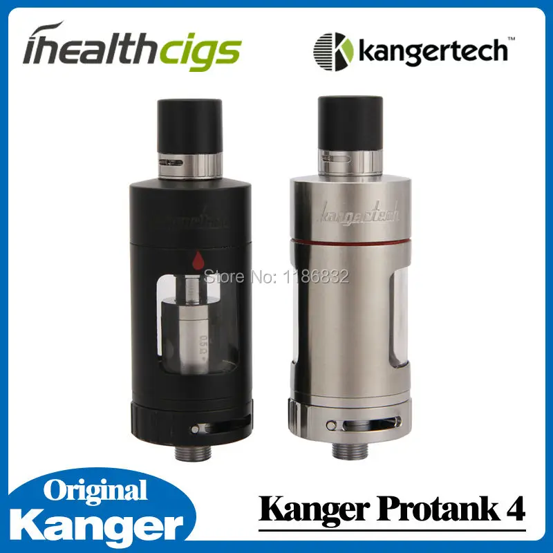 

100% Original Kanger Protank 4 Tank Evolved 5ml Top and Side Filling Design Tank RBA with Dual Clapton Coil Protank 4 atomizer