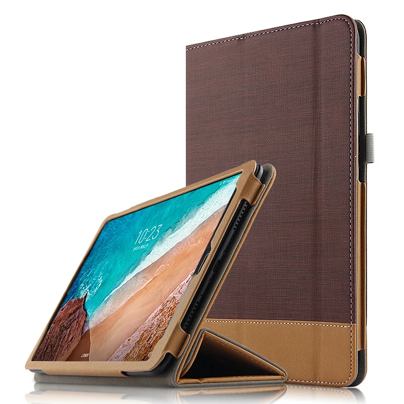 Чехол для Xiaomi Mi Pad 4 Plus защитный чехол MiPad умный из искусственной кожи MiPad4 Pad4 M1806D9PE