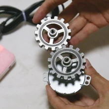 DIY части колеса оборудование термостойкая Замена алюминиевая автоматическая вращающаяся рама шестерни аксессуары для различных плоских этикеток
