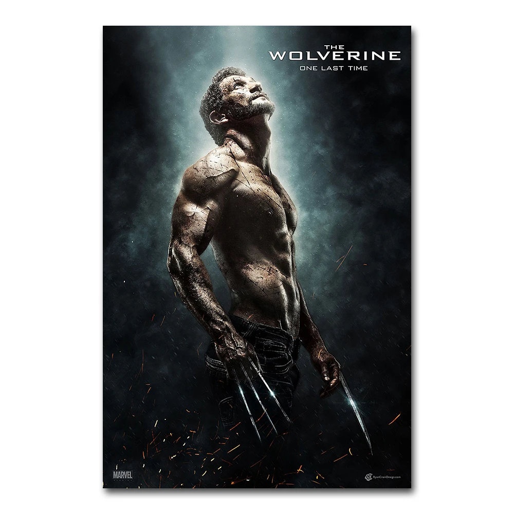 Logan Art шелковая ткань постер с принтом 13x20 32x48 дюймов фильм картина для гостиной