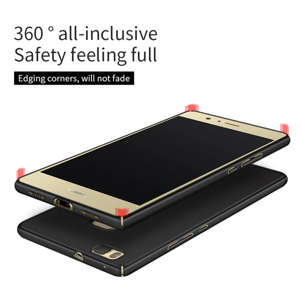Naxtop ультра тонкий жесткий ПК Бампер полный корпус защитный чехол для huawei P30 P20 P10 P9
