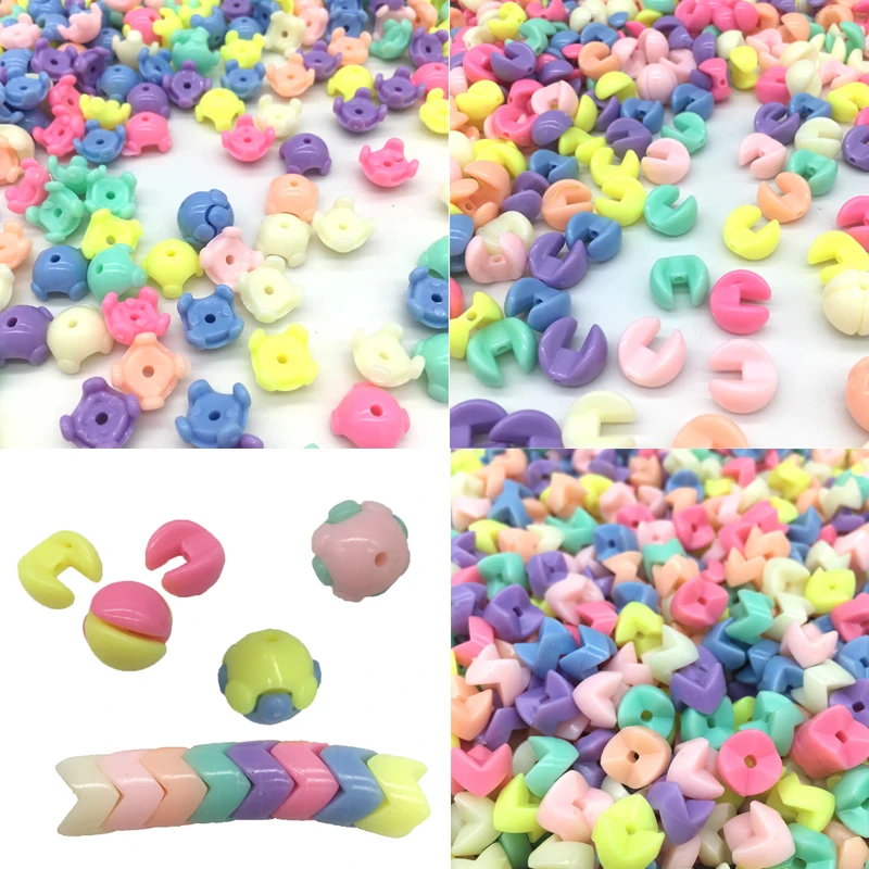 

Cheap Many Style Colorful Geometry Shape Acrylic Beads Handmade DIY Bracelet Necklace Jewelry Making Wholesale Random Mix Send